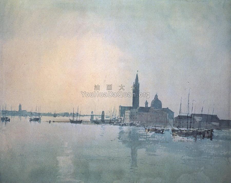 San Giorgio Maggiore in the Morning - 约瑟夫·玛罗德·威廉·透纳